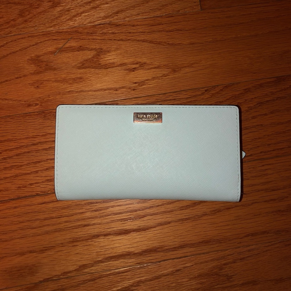 Robins Egg Blue Kate Spade Wallet